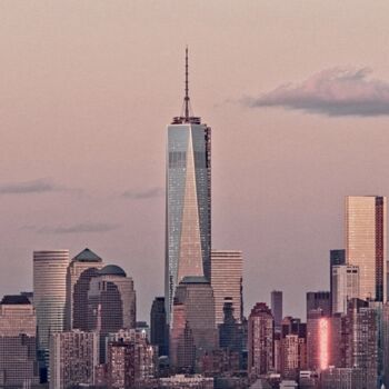 Photographie intitulée "Manhattan Skyline I…" par Leo Tujak, Œuvre d'art originale, Photographie numérique