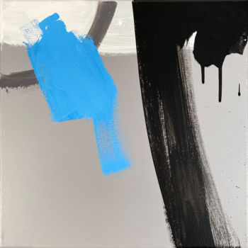 绘画 标题为“6x6#02_F4” 由Franck Chambrun, 原创艺术品, 丙烯