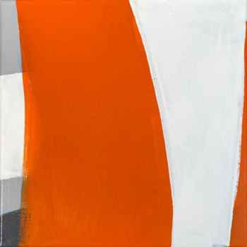 Painting titled "6x6#02_B3" by Franck Chambrun, Original Artwork, Acrylic