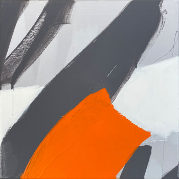 绘画 标题为“6x6#02_B2” 由Franck Chambrun, 原创艺术品, 丙烯
