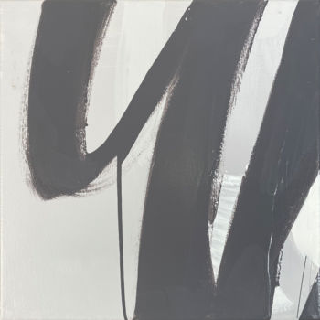 Painting titled "6x6#02_B1" by Franck Chambrun, Original Artwork, Acrylic