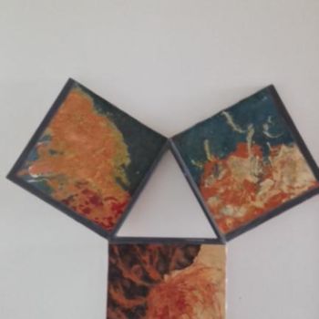 Peinture intitulée "Puissance solaire f…" par Fabrice Ycard, Œuvre d'art originale, Huile