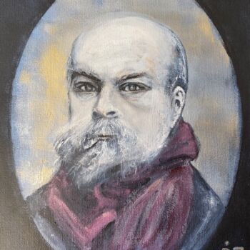 Peinture intitulée "Verlaine" par Joele Ardans, Œuvre d'art originale, Acrylique