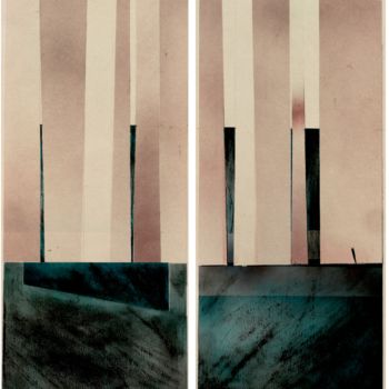 Malerei mit dem Titel "Materiae Machina- M…" von Vuce, Original-Kunstwerk, Airbrush