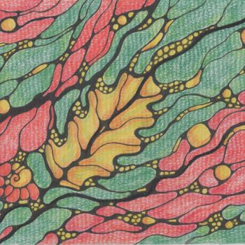 Tekening getiteld "The Final Autumn Ch…" door Valerii Latyshev, Origineel Kunstwerk, Potlood