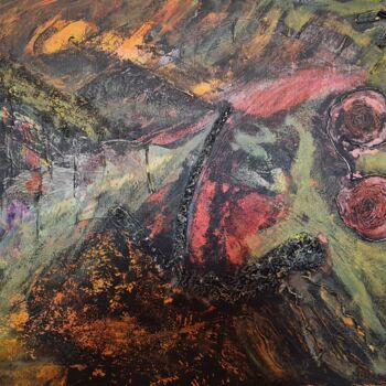 绘画 标题为“L'homme en noir” 由Perlae Netityalle, 原创艺术品, 丙烯