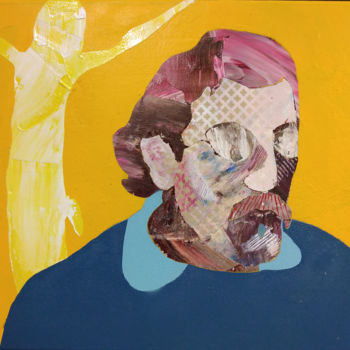 Peinture intitulée "D'après Paul Gauguin" par Sebastien Montag, Œuvre d'art originale, Acrylique