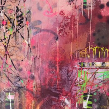Painting titled "So Many Iterations…" by Kersteen A Anderson, Original Artwork, Acrylic