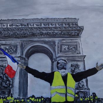 Painting titled "N° 07" by Jean Paul Hippolyte Soler, Original Artwork, Oil