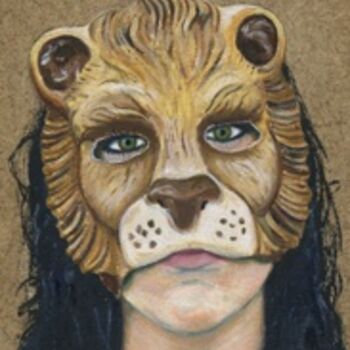 Painting titled "TERESA" by Kirsty Harris, Original Artwork, Oil