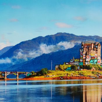 Painting titled "VIC Body of water (…" by Maxime Blachère, Original Artwork, Acrylic