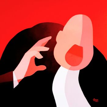 Peinture intitulée "ACCESSORIUM SEQUITU…" par Stephane Bulan, Œuvre d'art originale, Acrylique Monté sur Châssis en bois