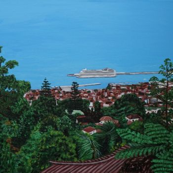 Painting titled "Die wunderschöne In…" by Alena Drisner, Original Artwork, Acrylic