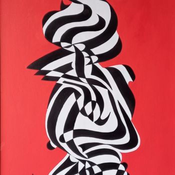 绘画 标题为“"The Dragon".” 由Oleksandr Lekomtsev, 原创艺术品, 油