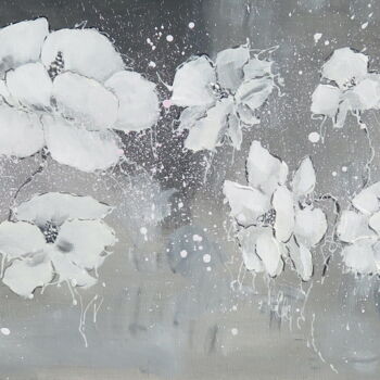 Painting titled "Voie lactée" by Claire Morand, Original Artwork, Acrylic