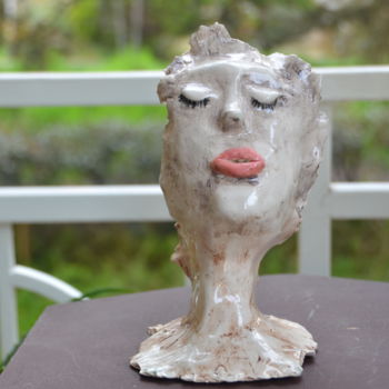 Sculpture titled "The sleep of the ce…" by Derinsu Yener, Original Artwork, Ceramics