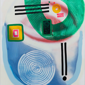 Pittura intitolato "THE MAYANS KNEW IT…" da Natalia Dinsel-Bondarenko, Opera d'arte originale, Acrilico
