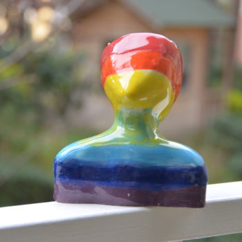 Sculpture titled "Art Medicine For th…" by Derinsu Yener, Original Artwork, Ceramics