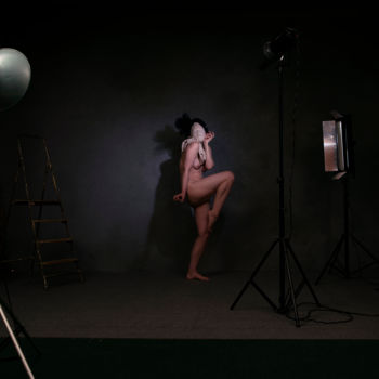 Photography titled "d1fb / Figurellecti…" by Leni Smoragdova, Original Artwork, Analog photography Mounted on Aluminium