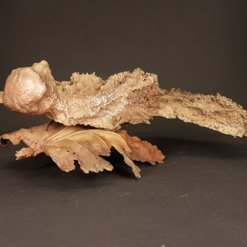 Sculpture titled "Dune" by Wichert Van Engelen / Frozensteel.Nl, Original Artwork, Bronze