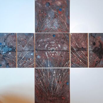 Painting titled "AWARA" by Dragos Bagia, Original Artwork, Oil