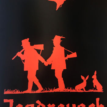 Εκτυπώσεις & Χαρακτικά με τίτλο "Jagdrausch Die Gefä…" από Pawel Luchowski, Αυθεντικά έργα τέχνης, Screenprinting