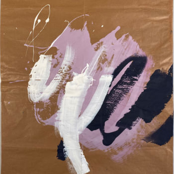 Schilderij getiteld "KRAFT_21_025" door Franck Chambrun, Origineel Kunstwerk, Acryl