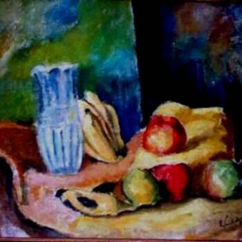 Pintura intitulada "mus061 - Natureza m…" por Luiz Carlos De Andrade Lima, Obras de arte originais, Óleo