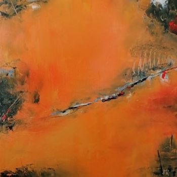 제목이 "Déchirure"인 미술작품 Jean-Michel Roger로, 원작, 기름