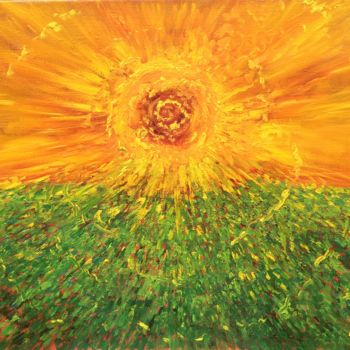 Pintura intitulada "What do you feel wh…" por Olha Kizub, Obras de arte originais, Óleo
