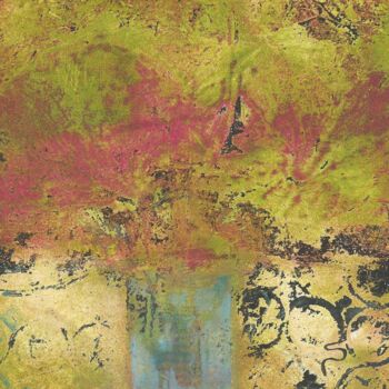 Prenten & gravures getiteld "Le Language des Fle…" door Sushma Legendre Mcintosh, Origineel Kunstwerk, Acryl