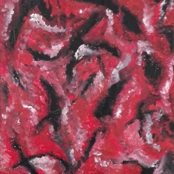 Peinture intitulée "Danse infernale" par Renaud Angerville-Langlois, Œuvre d'art originale, Acrylique