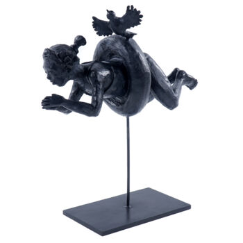 Sculpture intitulée "décision" par Sophie Barut, Œuvre d'art originale, Bronze