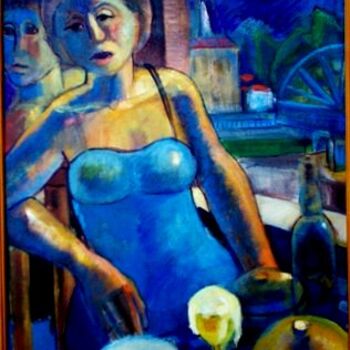 Pintura intitulada "mus080 - Morretense" por Luiz Carlos De Andrade Lima, Obras de arte originais, Óleo