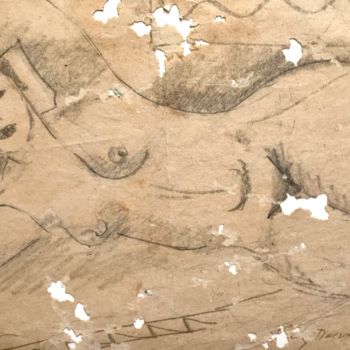Tekening getiteld "Untitled 22" door Danil (Panagopoulos), Origineel Kunstwerk, Potlood