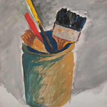 Pintura intitulada "Untitled 25" por Danil (Panagopoulos), Obras de arte originais, Óleo