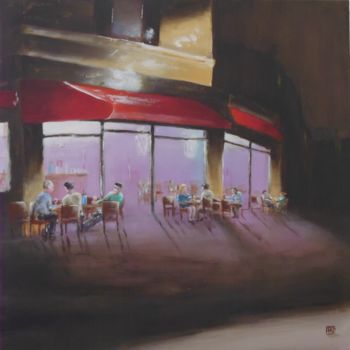 Pintura titulada "Sceaus - Le matin l…" por André Robert Deschamps, Obra de arte original, Acrílico