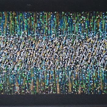 Painting titled "Cryogène 7" by Alain V, Original Artwork, Acrylic