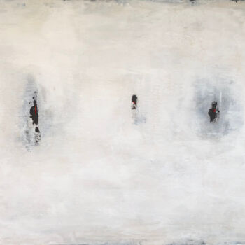 Painting titled "126d" by Farid Bellal, Original Artwork, Acrylic Mounted on Cardboard
