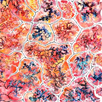 「Neither Black nor W…」というタイトルの絵画 Luís Bastosによって, オリジナルのアートワーク, アクリル