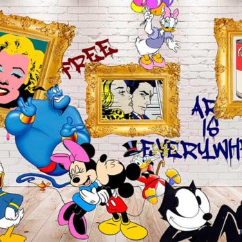 Arts numériques intitulée "Family Portrait" par Sam, Œuvre d'art originale, Photographie numérique Monté sur Aluminium