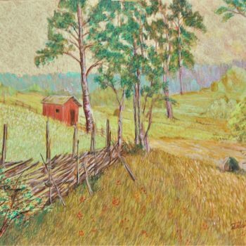 제목이 "17PA"인 그림 Ari Reinikainen로, 원작, 파스텔