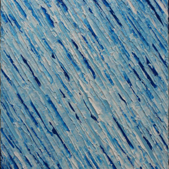 Peinture intitulée "Texture couteau bla…" par Jonathan Pradillon, Œuvre d'art originale, Acrylique Monté sur Châssis en bois