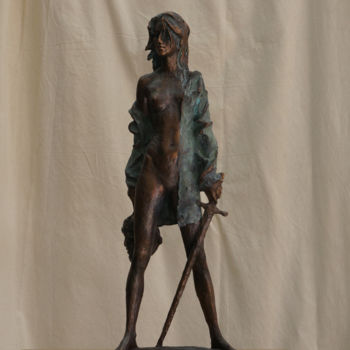 Escultura titulada "Judith with Holofer…" por Nikolai Shatalov, Obra de arte original, Bronce