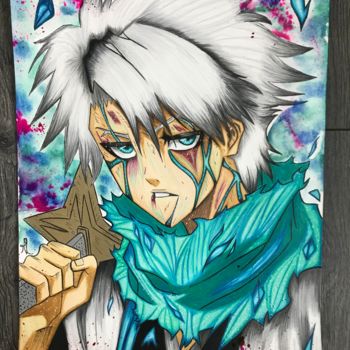 Rysunek zatytułowany „Toshiro hitsugaya f…” autorstwa Maxime Rougié, Oryginalna praca, Ołówek