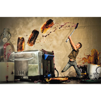 Fotografie mit dem Titel "Tie Break..fast 11/…" von Pierre Duquoc, Original-Kunstwerk, Manipulierte Fotografie