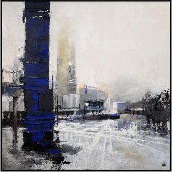 Peinture intitulée "Hors Limites" par Jicé, Œuvre d'art originale, Huile