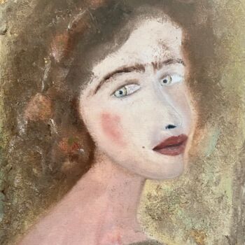Peinture intitulée "Eloise" par Kamila Polak, Œuvre d'art originale, Huile