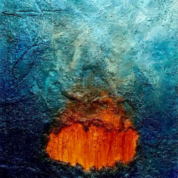 제목이 "Lava"인 미술작품 Cesar Ayllón로, 원작, 기름