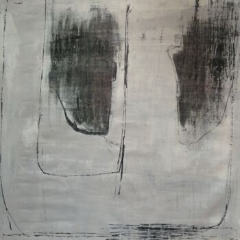 Schilderij getiteld "Due facce" door Alessio Brugnoli, Origineel Kunstwerk, Acryl
